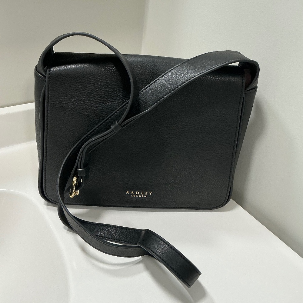 Radley London new crossbody black leather bag